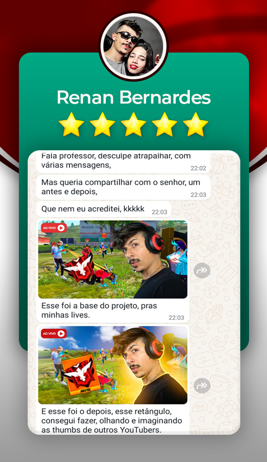 Depoimento RenanZuka